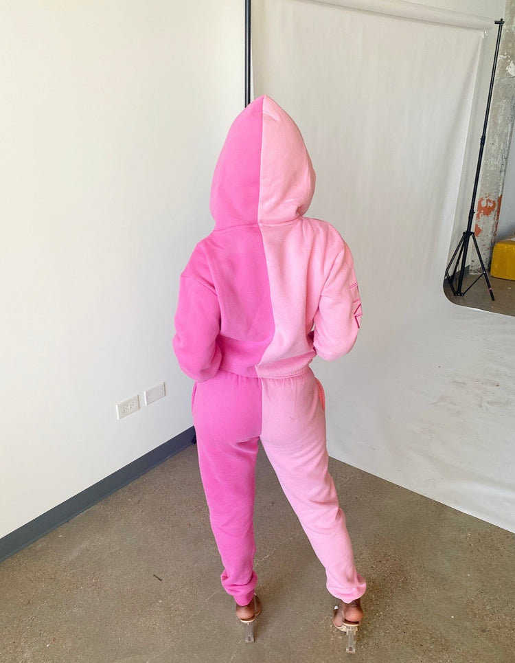PINK PRESSURE JOGGER SET