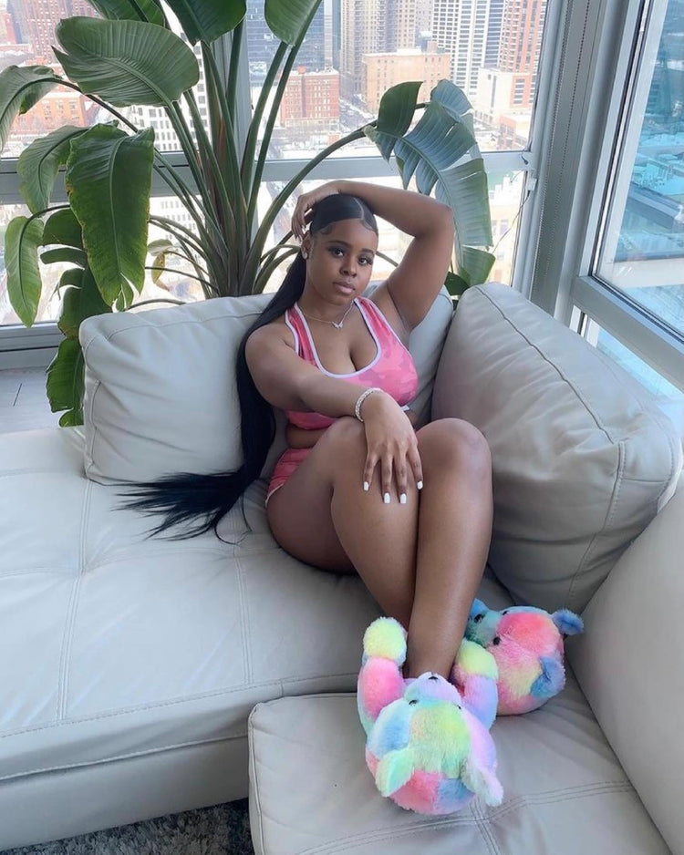 Sherbet Bear Slippers (5-9)