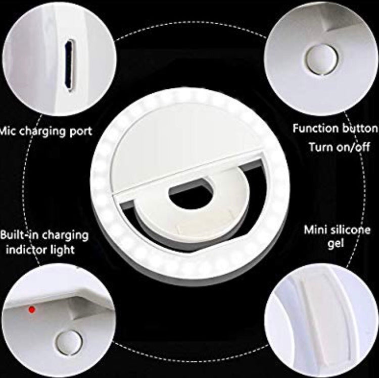 Selfie ring light