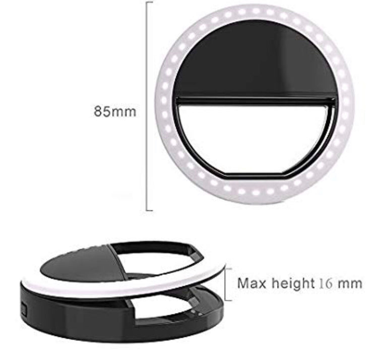 Selfie ring light