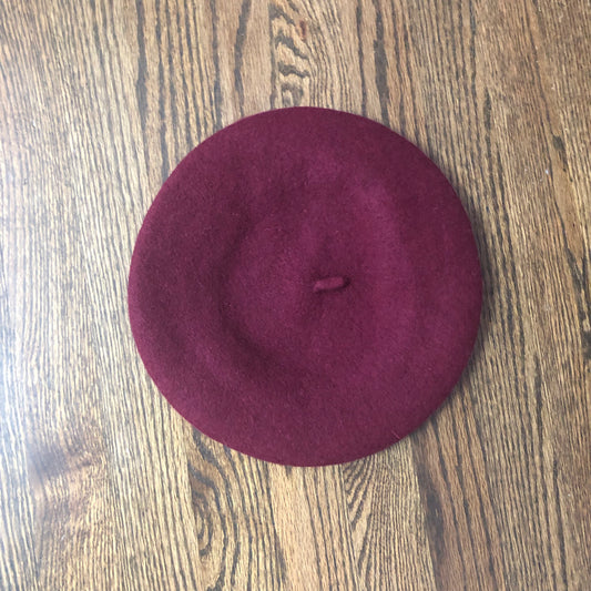 BURGUNDY BERET