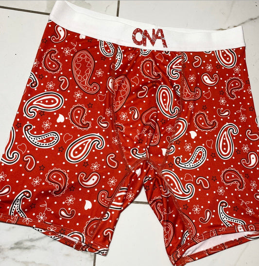 RED BANDANNA BOXERS