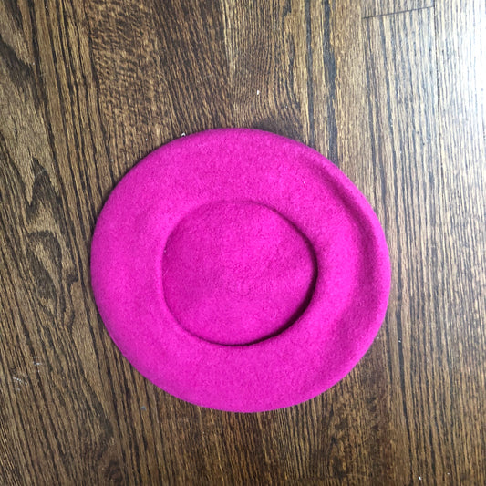 HOT PINK BERET