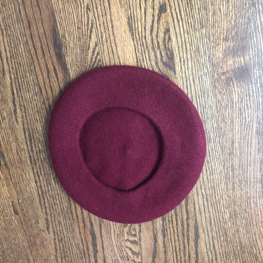 BURGUNDY BERET